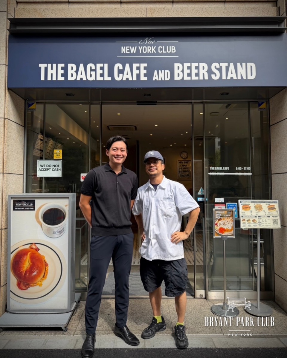 赤坂・New New York Club にある Bryant Park Club の店頭